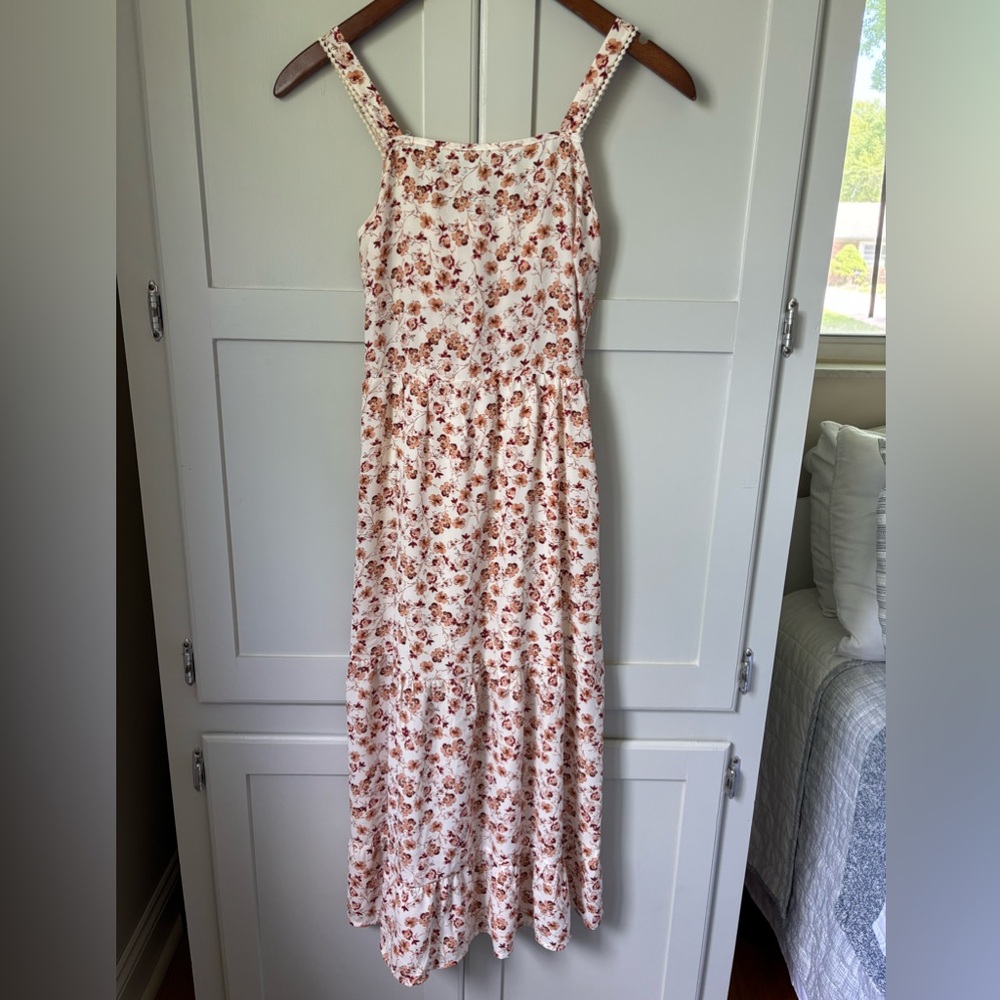 Jessica Simpson Floral Sleeveless Maxi Dress - XS NWT